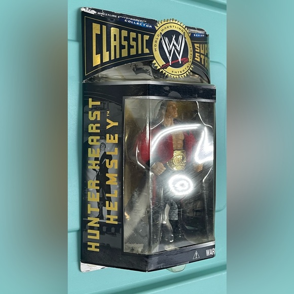 WWE Jakks Classic Superstars Collector Series 1 Hunter Hearst Helmsley Triple H - Picture 6 of 10